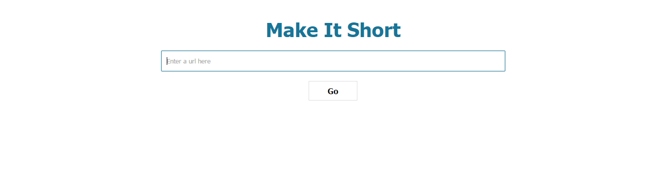 Make It Short